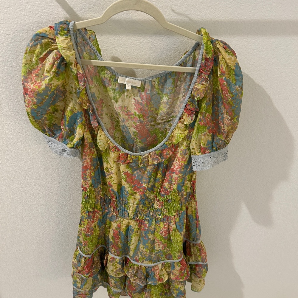 LoveShackFancy Safiya Dress Size S